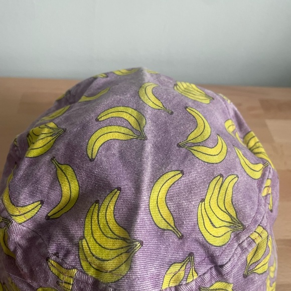 Empyre Banana Bucket Hat | Purple and Yellow | Y2K - Picture 5 of 6